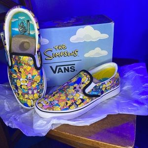 Vans simpsons collab worn once